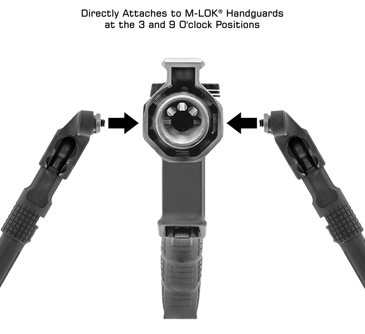 ขาทราย UTG Recon Flex II Bipod 7"-9" M-LOK - Image 3