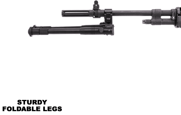 ขาทราย UTG Clamp-on Bipod 9"-10" - Image 4