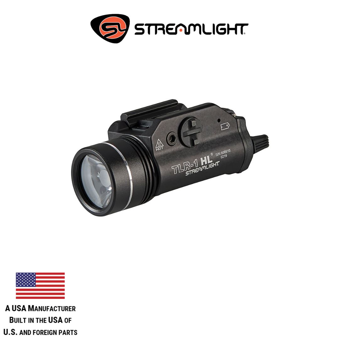 ไฟฉาย Streamlight TLR-1 HL Black