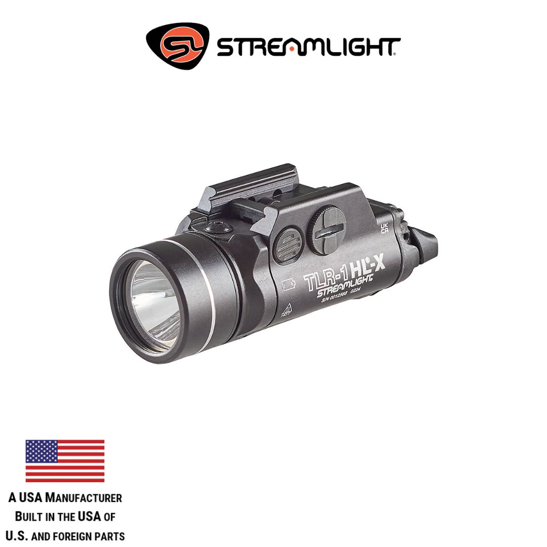 ไฟฉาย Streamlight TLR-1 HL-X Black