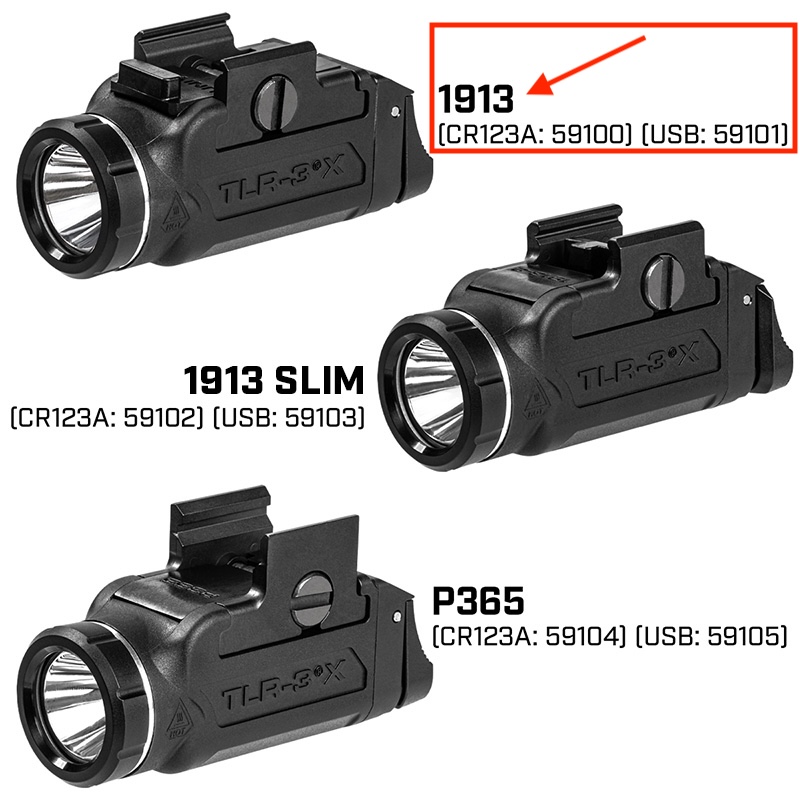 ไฟฉาย Streamlight TLR-3X USB (1913) Gun Light - Image 5