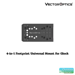 Vector Optics 4-in-1 Footprint Universal Mount for Glock
