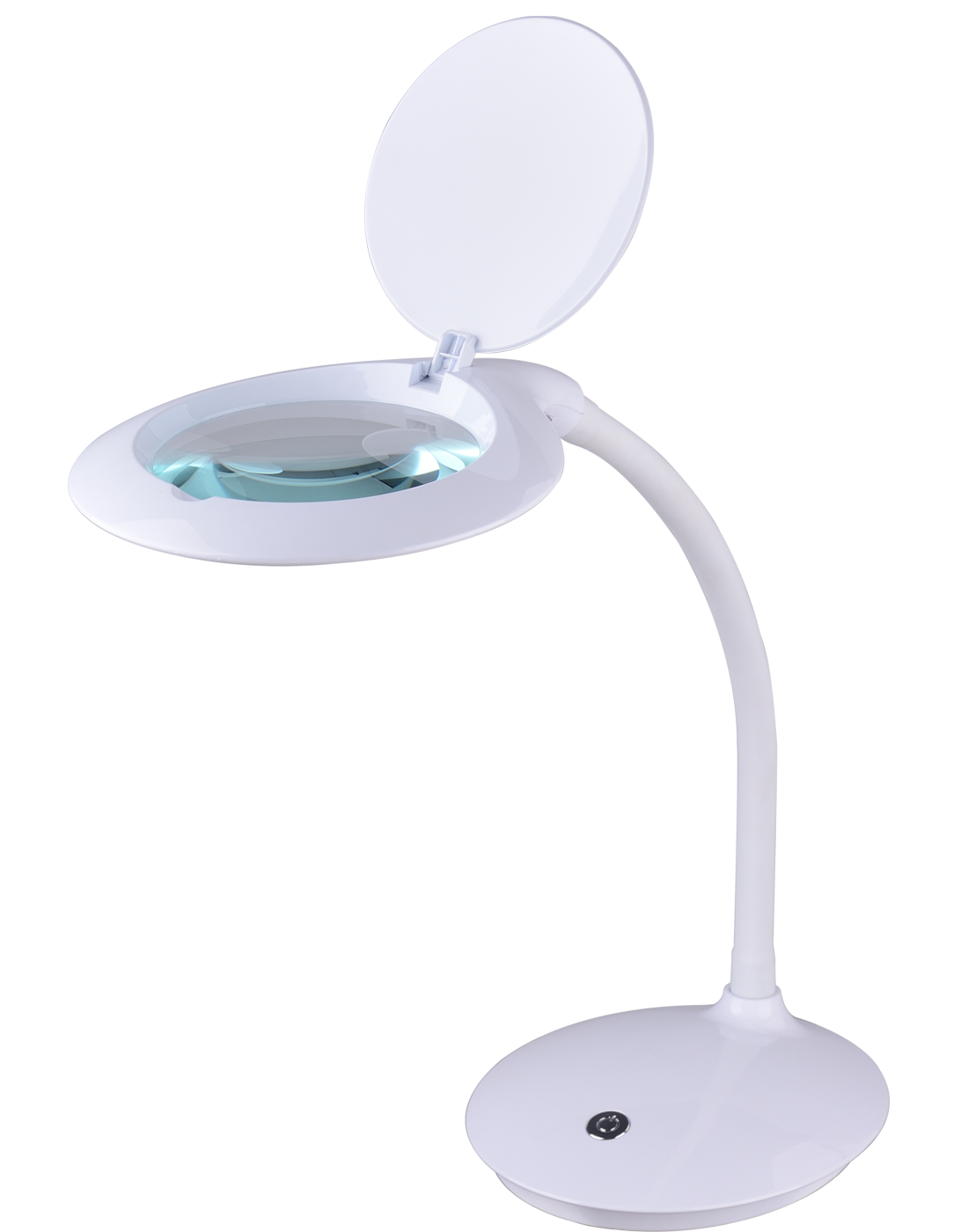 แว่นขยายตั้งโต๊ะ Intbright 4" 5x ไฟ LED