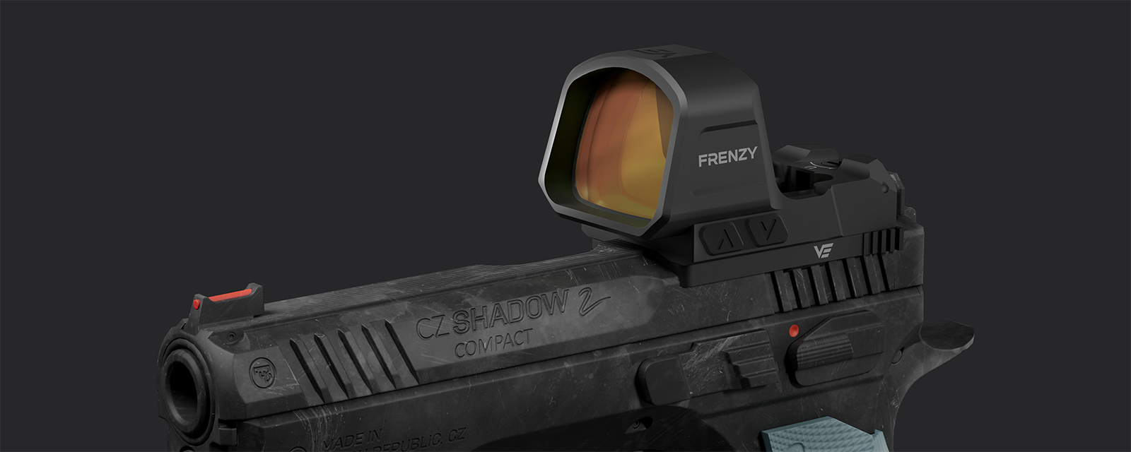 กล้องจุดแดง Vector Optics Frenzy F3 26x32 MRT Red Dot GIN footprint - Image 4
